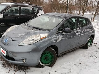 2013 Nissan Leaf I (ZE0/AZE0), серый, 410000 рублей, вид 3