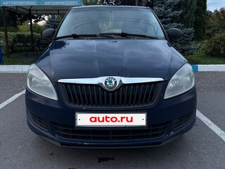 2010 Skoda Fabia II Рестайлинг, синий, 230000 рублей, вид 1