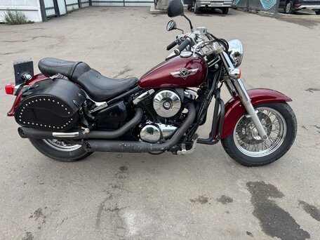 1997 Kawasaki VN800 Vulcan, красный, 330000 рублей, вид 2