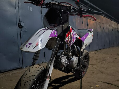 2021 YCF Bigy 150MX, фиолетовый, 135000 рублей, вид 4