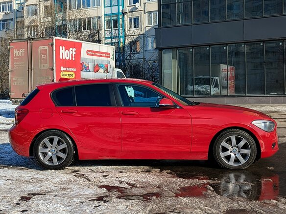 2012 BMW 1 серии 116i II (F20/F21), красный, 1100000 рублей - вид 8