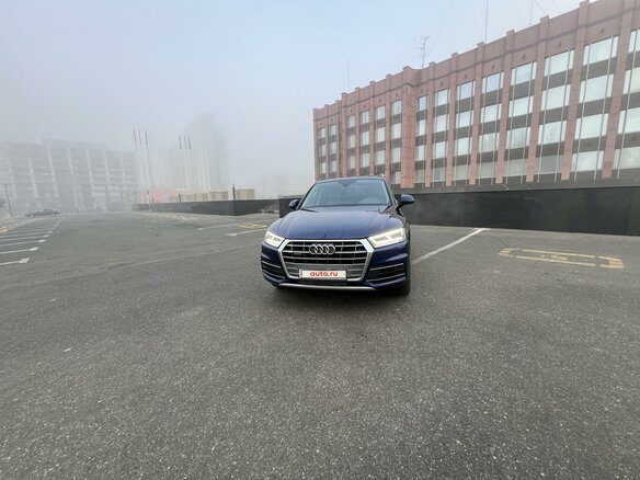 2019 Audi Q5 45 TFSI II (FY), синий, 2800000 рублей - вид 4