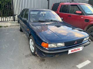1989 Mitsubishi Galant VI, синий, 250000 рублей, вид 3