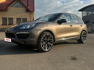 2013 Porsche Cayenne Diesel II (958), коричневый, 2300000 рублей, вид 3
