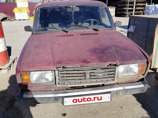 2005 Lada (ВАЗ) 2107, пурпурный, 100000 рублей, вид 1