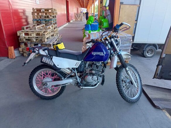 2005 Suzuki Djebel 200, синий, 265000 рублей
