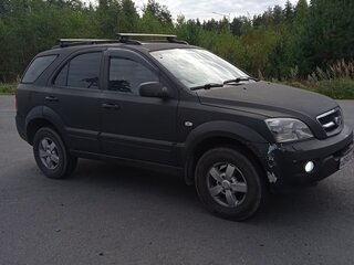2008 Kia Sorento I Рестайлинг, чёрный, 555000 рублей, вид 2