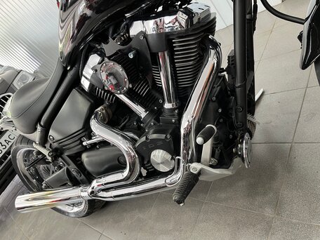 2006 Yamaha XV 1700 Warrior, чёрный, 900000 рублей, вид 2