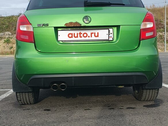 2010 Skoda Fabia RS II, зелёный, 695000 рублей - вид 3