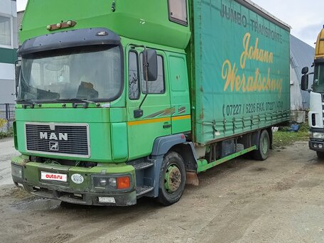 1998 MAN 14, зелёный, 850000 рублей, вид 1