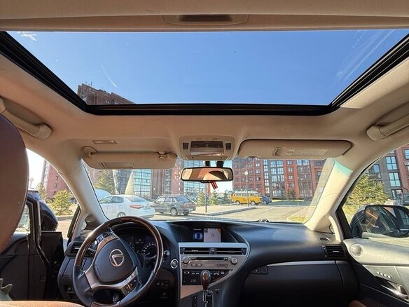 2012 Lexus RX 350 III Рестайлинг, чёрный, 2780000 рублей - вид 10