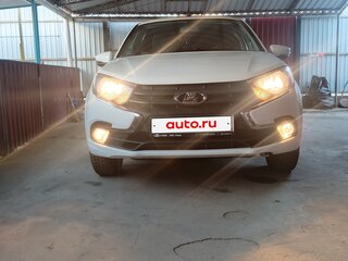 2021 Lada (ВАЗ) Granta I Рестайлинг, белый, 650000 рублей, вид 4