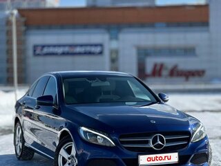 2017 Mercedes-Benz C-Класс 200 IV (W205), синий, 2300000 рублей, вид 4