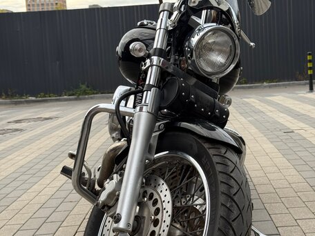 2003 Yamaha XVS1100, чёрный, 490000 рублей, вид 4