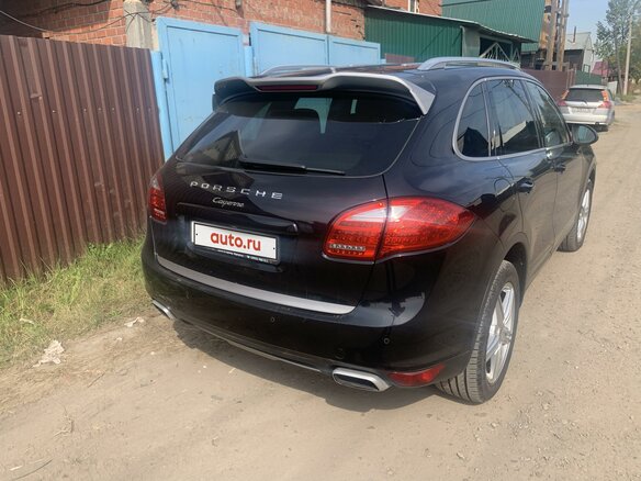 2014 Porsche Cayenne II (958), чёрный, 3850000 рублей - вид 2
