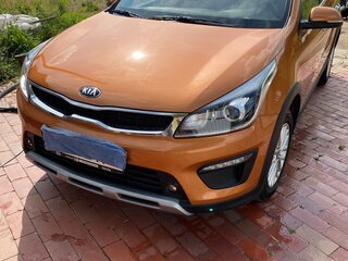 2019 Kia Rio X-Line IV, оранжевый, 1800000 рублей, вид 1