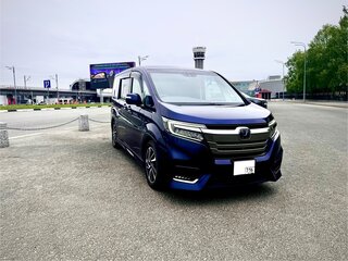 2019 Honda Stepwgn Spada V Рестайлинг, синий, 2450000 рублей, вид 3