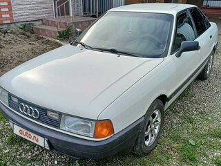 1991 Audi 80 IV (B3), белый, 400000 рублей, вид 1