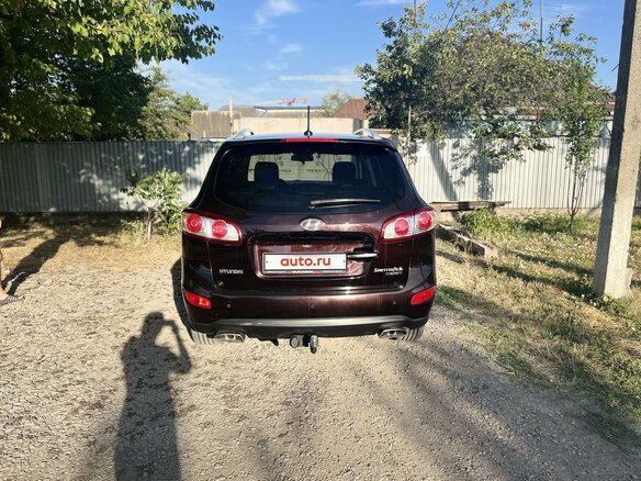 2010 Hyundai Santa Fe II Рестайлинг, пурпурный, 1350000 рублей - вид 2