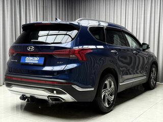 2021 Hyundai Santa Fe IV Рестайлинг, синий, 3449000 рублей, вид 3