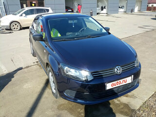 2012 Volkswagen Polo V, синий, 767000 рублей, вид 2