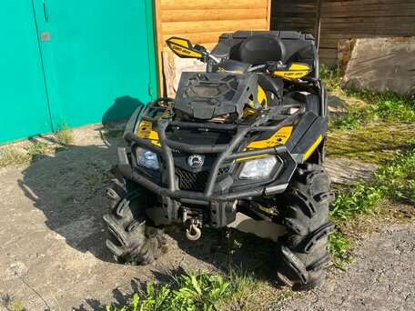 2011 BRP Can-Am Outlander 800, жёлтый, 1200000 рублей, вид 1