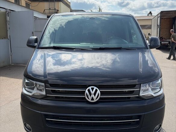 2014 Volkswagen Multivan T5 Рестайлинг, чёрный