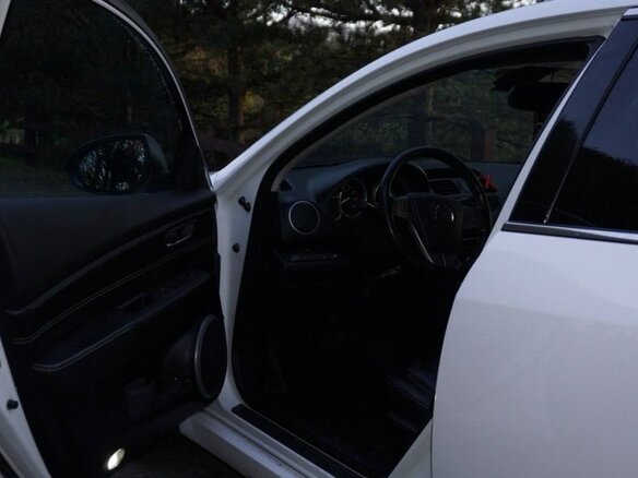 2008 Mazda 6 II (GH), белый, 1250000 рублей - вид 6