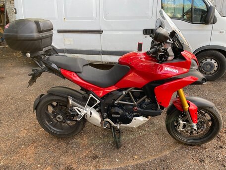 2011 Ducati Multistrada 1200, красный, 800000 рублей, вид 2