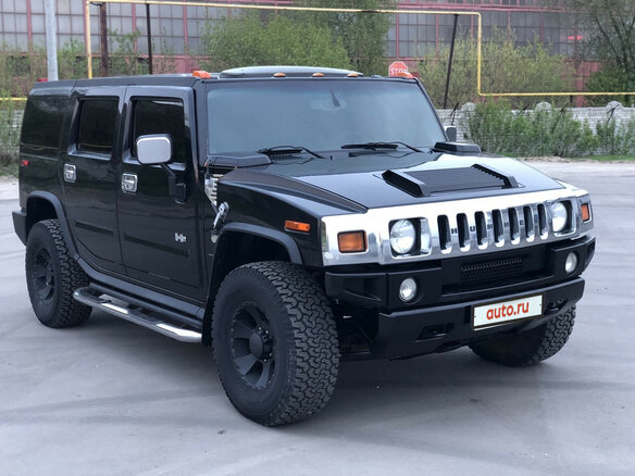 2005 Hummer H2 I, чёрный - вид 18