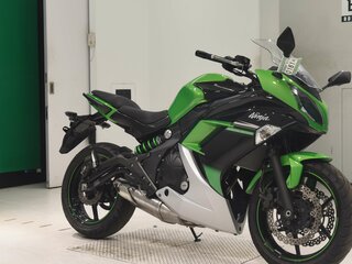 2014 Kawasaki Ninja 400, зелёный, 495000 рублей, вид 4