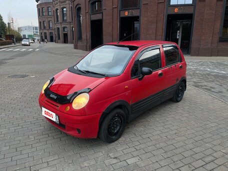 2007 Daewoo Matiz I Рестайлинг, красный, 110000 рублей, вид 1