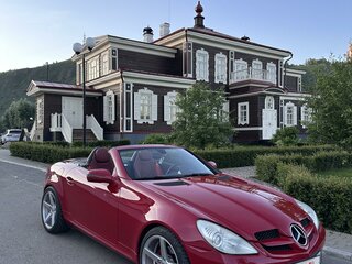 2004 Mercedes-Benz SLK-Класс 200 II (R171), красный, 1550000 рублей, вид 2