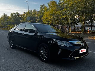 2012 Toyota Camry VII (XV50), чёрный, 1470000 рублей, вид 2