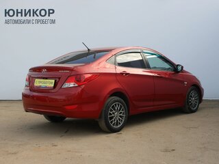 2012 Hyundai Solaris I, красный, 549000 рублей, вид 5
