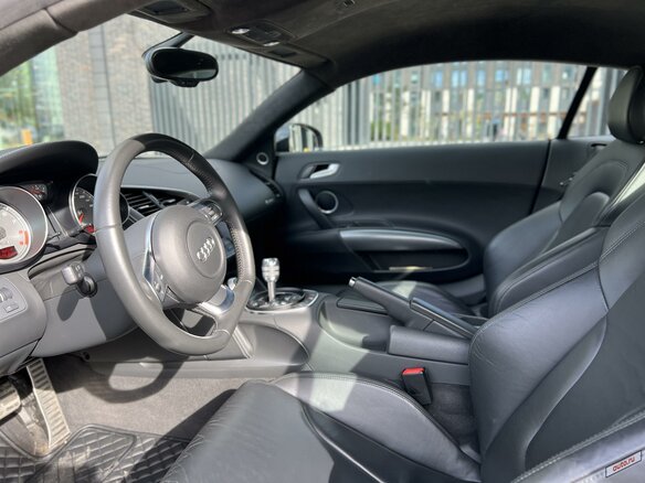2008 Audi R8 V8 I (Typ 42), чёрный - вид 9