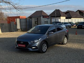 2019 Hyundai Solaris II, серый, 1340000 рублей, вид 2