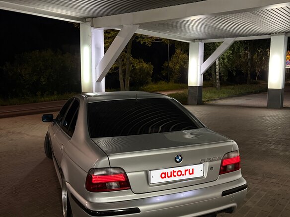 2002 BMW 5 серии 530d IV (E39) Рестайлинг, серебристый, 890000 рублей - вид 3