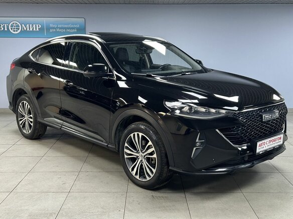 2023 Haval F7x I Рестайлинг, чёрный - вид 2
