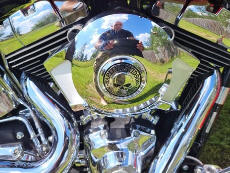 2007 Harley-Davidson Fat Boy, красный, 1500000 рублей, вид 1
