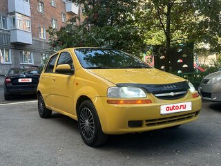 2004 Chevrolet Aveo I, жёлтый, 350000 рублей, вид 3