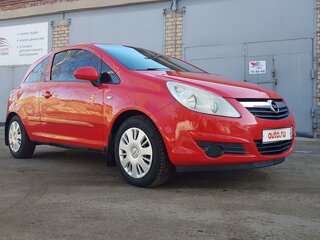 2007 Opel Corsa D, красный, 450000 рублей, вид 1