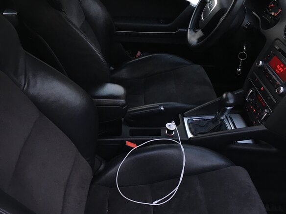 2008 Audi A3 II (8P) Рестайлинг 2, синий - вид 1