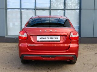 2019 Lada (ВАЗ) Granta I Рестайлинг, красный, 459000 рублей, вид 5