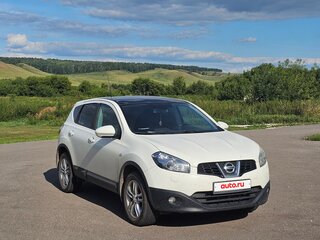 2010 Nissan Qashqai I Рестайлинг, белый, 1199000 рублей, вид 2