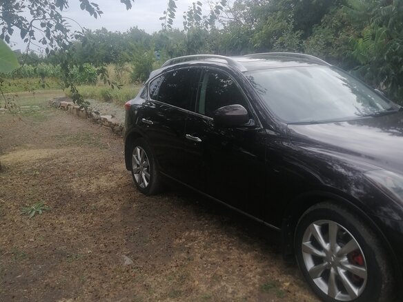 2008 Infiniti EX EX35 5-speed I (J50), пурпурный, 1600000 рублей - вид 3