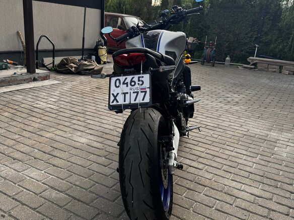 2021 Yamaha MT-09 (FZ-09), серый, 1200000 рублей - вид 5