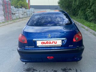 2009 Peugeot 206, синий, 295000 рублей, вид 5