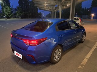 2019 Kia Rio IV, синий, 1400000 рублей, вид 2