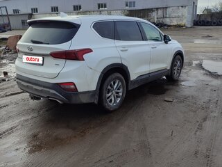 2018 Hyundai Santa Fe IV, белый, 2850000 рублей, вид 4